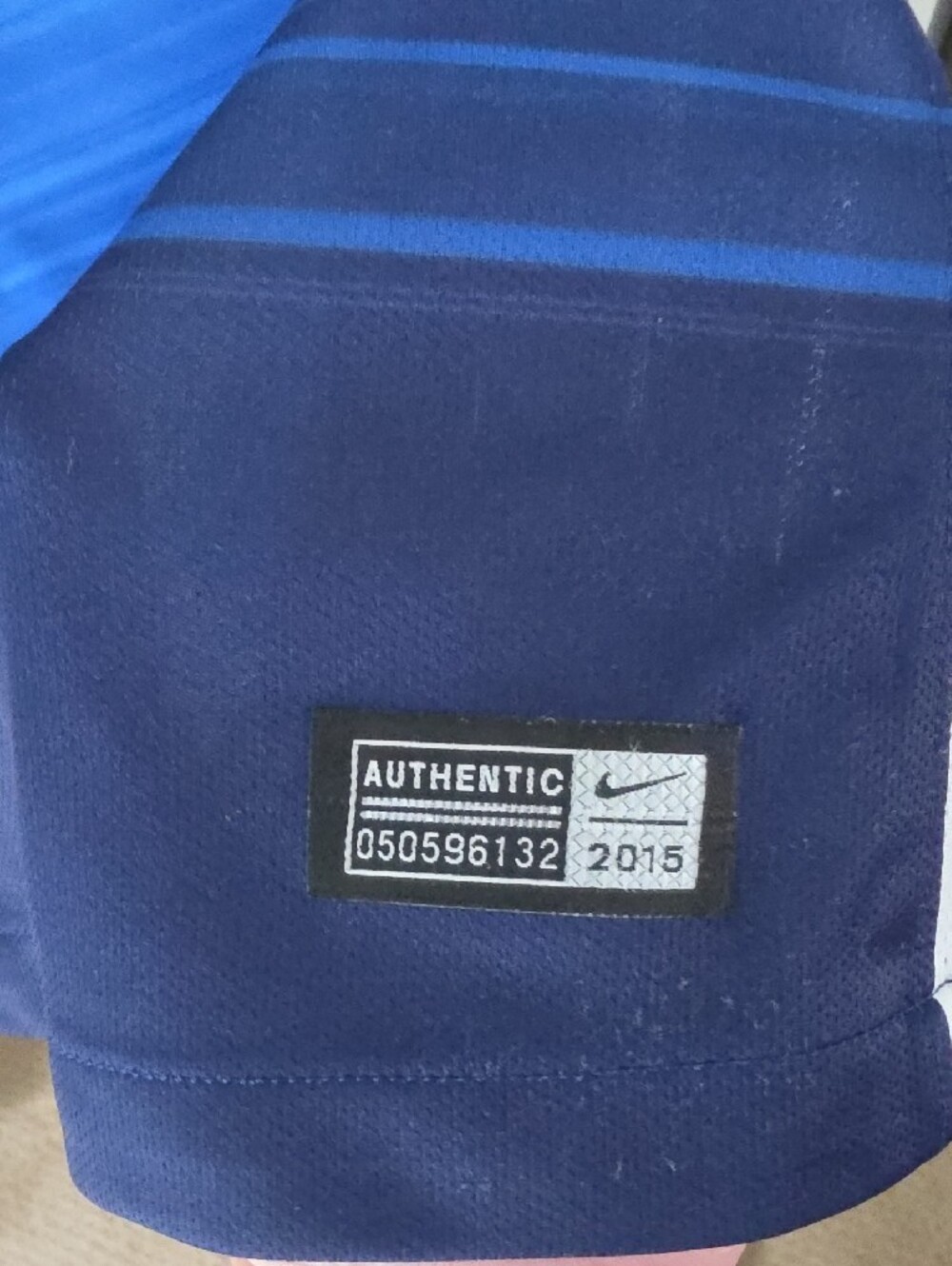Nike Blue Gradient US Soccer Jersey with White Accents XL - Picture 3 of 11